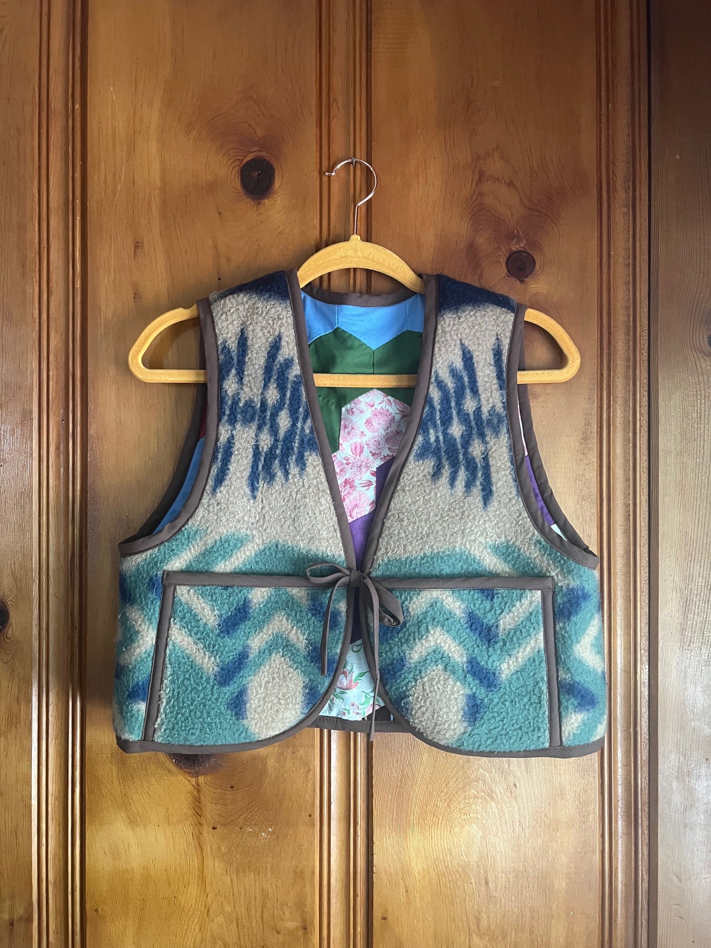 Homebody Vest Fleece & Quilt