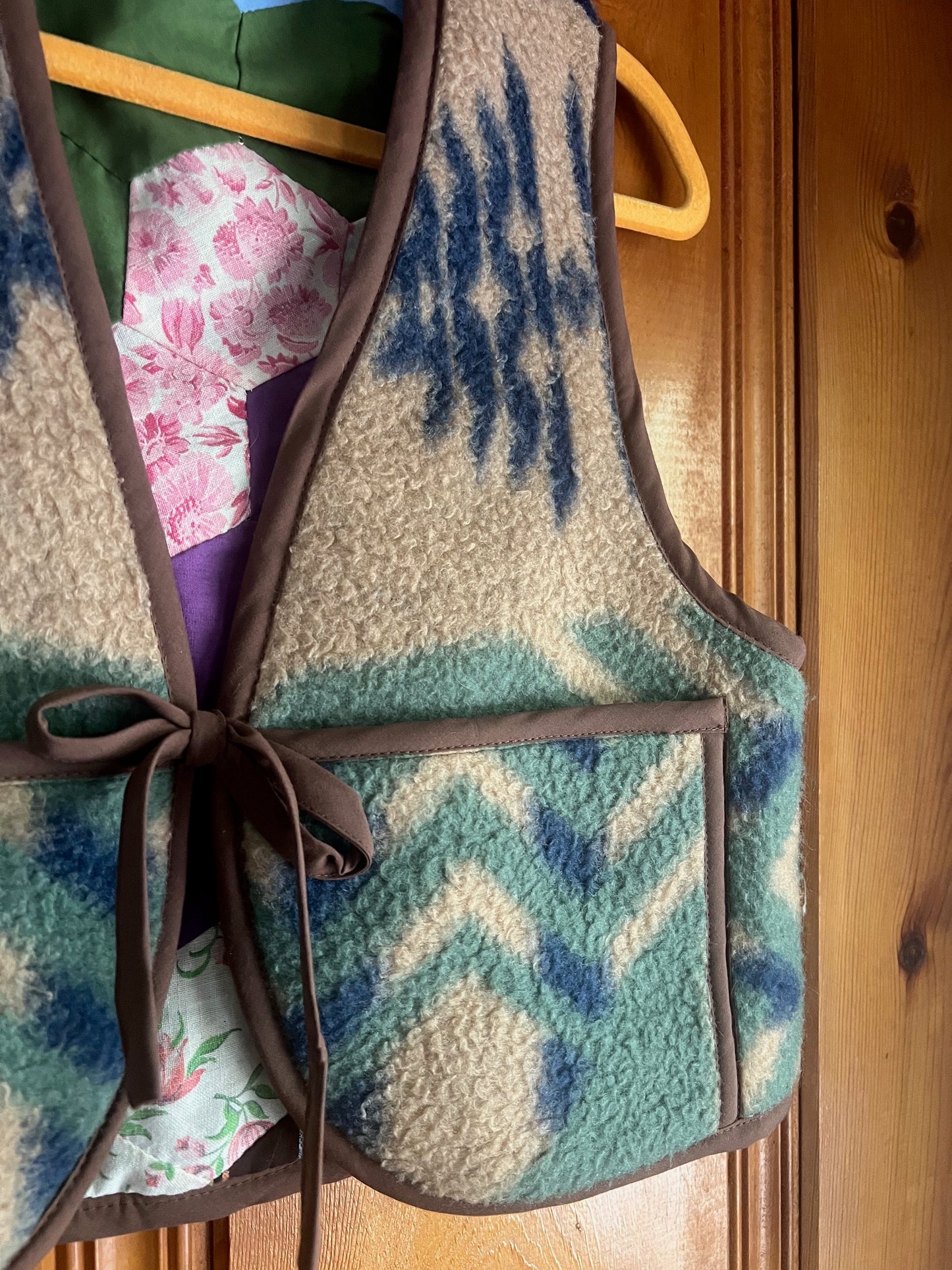 Homebody Vest Fleece & Quilt